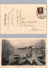 Cartolina f.p lecco usato  Castione Andevenno