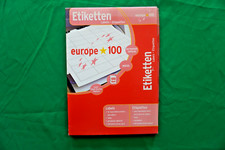 Europe100 universal etiketten gebraucht kaufen  Hanhofen