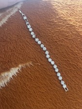 Swarovski tennis braccialetto usato  Verbania