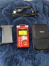 Gravador de baixo digital portátil vermelho TASCAM GT-R1 Japão com acessórios comprar usado  Enviando para Brazil