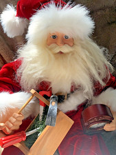 Vintage santa shelf for sale  Brentwood