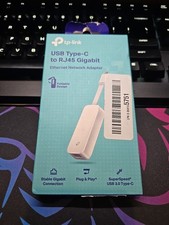 Adaptador de rede Gigabit Ethernet TP-Link USB tipo-C para RJ45, USB 3.0 PnP, usado comprar usado  Enviando para Brazil