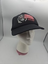 RARO Vintage Grave Digger Monster Truck Boné Preto Logotipo Anos 80 Caminhoneiro comprar usado  Enviando para Brazil