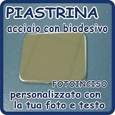 Piastrina acciaio cromato usato  Vasto