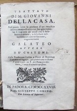 Della casa trattato usato  Roma
