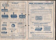 Snabrück prospekt 1934 gebraucht kaufen  Delitzsch