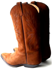 Botas de cowboy RUDEL camurça marrom ocidental Texas estilo catalão México 27 (EUA-8E homens), usado comprar usado  Enviando para Brazil