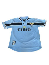 Usado, Camisa de futebol retrô vintage LAZIO ITÁLIA 1998 1999 CASA TAMANHO L #10 comprar usado  Enviando para Brazil