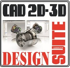 Arquivo 2D 3D Cad DWG auxiliado por computador modelagem de engenharia de software W11 Mac USB, usado comprar usado  Enviando para Brazil