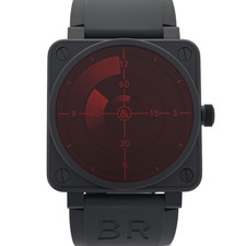 Relógio masculino Bell And Ross BR03-92 vermelho radar cerâmica edição limitada 42mm + B&P comprar usado  Enviando para Brazil
