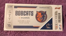 Charlotte bobcats washington for sale  Salisbury