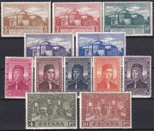 España 1930 Edifil 547/58 América Descubrimiento Colón Pinzón MNH segunda mano  Embacar hacia Mexico