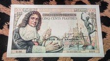 Billet 500 piastres d'occasion Billet 500 piastres d'occasion  Le Teilleul