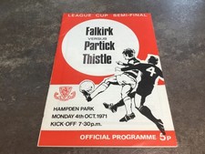 Falkirk partick thistle for sale  MONTROSE