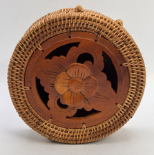 Nantucket wood rattan for sale  Stamford