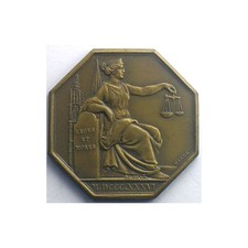 Jeton octogonal bronze d'occasion  France