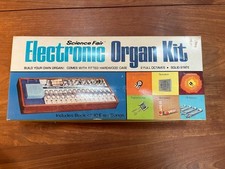 Kit de órgão eletrônico vintage da década de 1970 Science Fair kit montado nº. 28-215 comprar usado  Enviando para Brazil