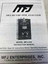 Mfj 249 vhf for sale  HUNTINGDON