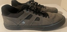 Sapatos de skate Emerica Tilt G6 Vulc tamanho 10.5 cinza preto camurça, usado comprar usado  Enviando para Brazil
