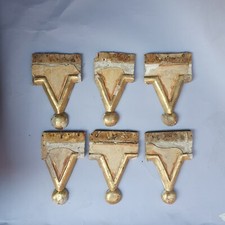 Frisos Antigua Madera Dorado E Lacado comprar usado  Enviando para Brazil