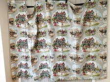 Vintage barkcloth curtains for sale  NORWICH
