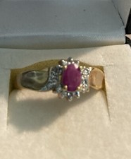 Genuine ruby diamond for sale  Kaplan
