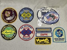 Vintage fishing patch for sale  Exeter