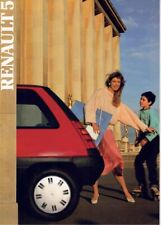 Catalogue brochure renault d'occasion  Saône
