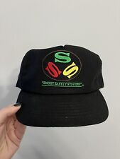 Boné Snapback Ajustável Vintage Smoot Safety Systems SSS Tri-Color Fabricado nos EUA comprar usado  Enviando para Brazil