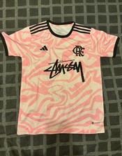 Pink flamengo football for sale  BASINGSTOKE