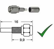 Connettore sma spina usato Connettore sma spina usato  Viareggio