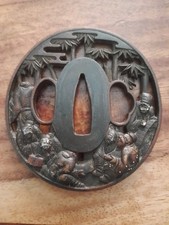 Japanese tsuba sword for sale  WORTHING