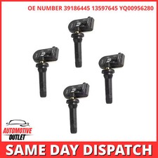 4x SENSOR DE MONITORAMENTO DE PRESSÃO DE PNEUS TPMS PARA VAUXHALL ASTRA K INSIGNIA B 39186445 comprar usado  Enviando para Brazil