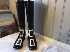 Bottes vintage cuir d'occasion  Saint-Malo