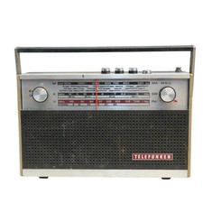 Telefunken Banjo Transistor Automático Rádio Operado por Bateria Vintage comprar usado  Enviando para Brazil