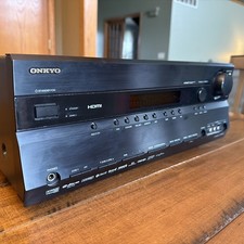 Receptor de áudio e vídeo Onkyo TX-SR605 preto, home theater, 7.1 canais comprar usado Receptor de áudio e vídeo Onkyo TX-SR605 preto, home theater, 7.1 canais comprar usado  Enviando para Brazil