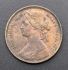 Victoria 1860 penny for sale  HUNTINGDON