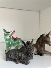 Donkey figurines one for sale  BIRMINGHAM
