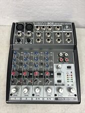 Behringer XENYX Q802USB 8 entradas 2 barramentos Mixer **SEM CABO DE ALIMENTAÇÃO, NÃO TESTADO ** comprar usado  Enviando para Brazil