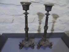 Antique bronze candle d'occasion  Expédié en Belgium