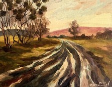 Pintura a óleo Way Home grama P. sem moldura original decoração para casa arte natureza nAAA2637, usado comprar usado Pintura a óleo Way Home grama P. sem moldura original decoração para casa arte natureza nAAA2637, usado comprar usado  Enviando para Brazil