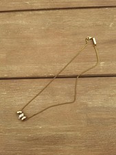 Halskette collier goldfarben gebraucht kaufen  Oranienburg