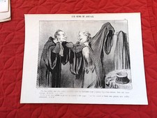 Lithographie illustré daumier d'occasion Lithographie illustré daumier d'occasion  Paris V