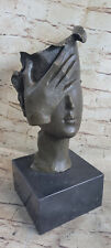 Sculpture bronze buste for sale  Westbury
