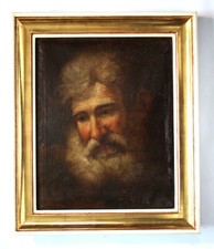 Barokowy portret starca/świętego z szarą brodą 18. Jhd., używany na sprzedaż  PL