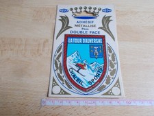 Ecusson adhésif métallisé d'occasion  Toulon-