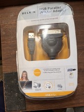 Adaptador de impressora paralela USB Belkin com software de instalação F5U002v1 P47193 comprar usado  Enviando para Brazil