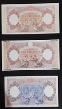Banconote capranesi 10000 usato  Cerveteri