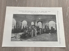 1910 engineering print for sale  FORDINGBRIDGE