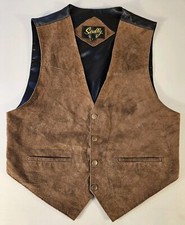 Scully leather vest for sale  San Antonio